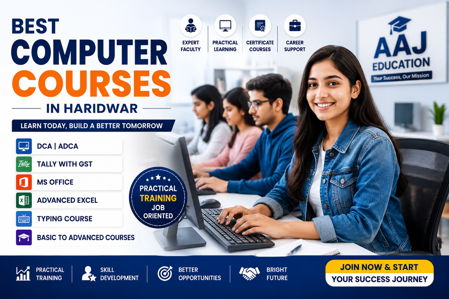 Best Computer Courses in Haridwar for Career Growth